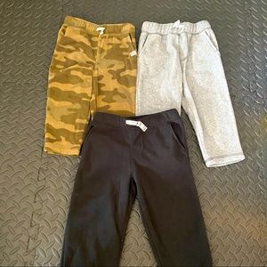 3pcs Carter’s Toddler Fleece Pants